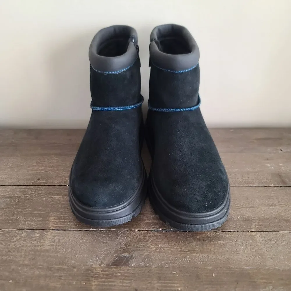 KOOLABURRA BY UGG WOMENS KOOLA MINI HYBRID BOOTS Style 1168010 Black Size 8